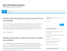 Tablet Screenshot of bienvivencia.cl